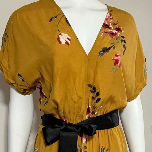 Corey Lynn Calter Anthropologie Floral Jumpsuit Size Small - Picture 8 of 10